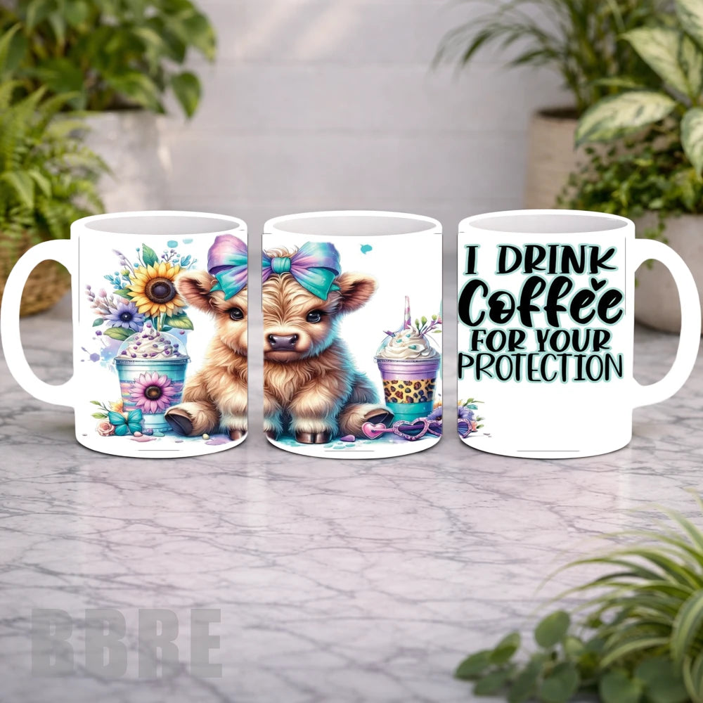 Coffee Cow Mockup Product Photo