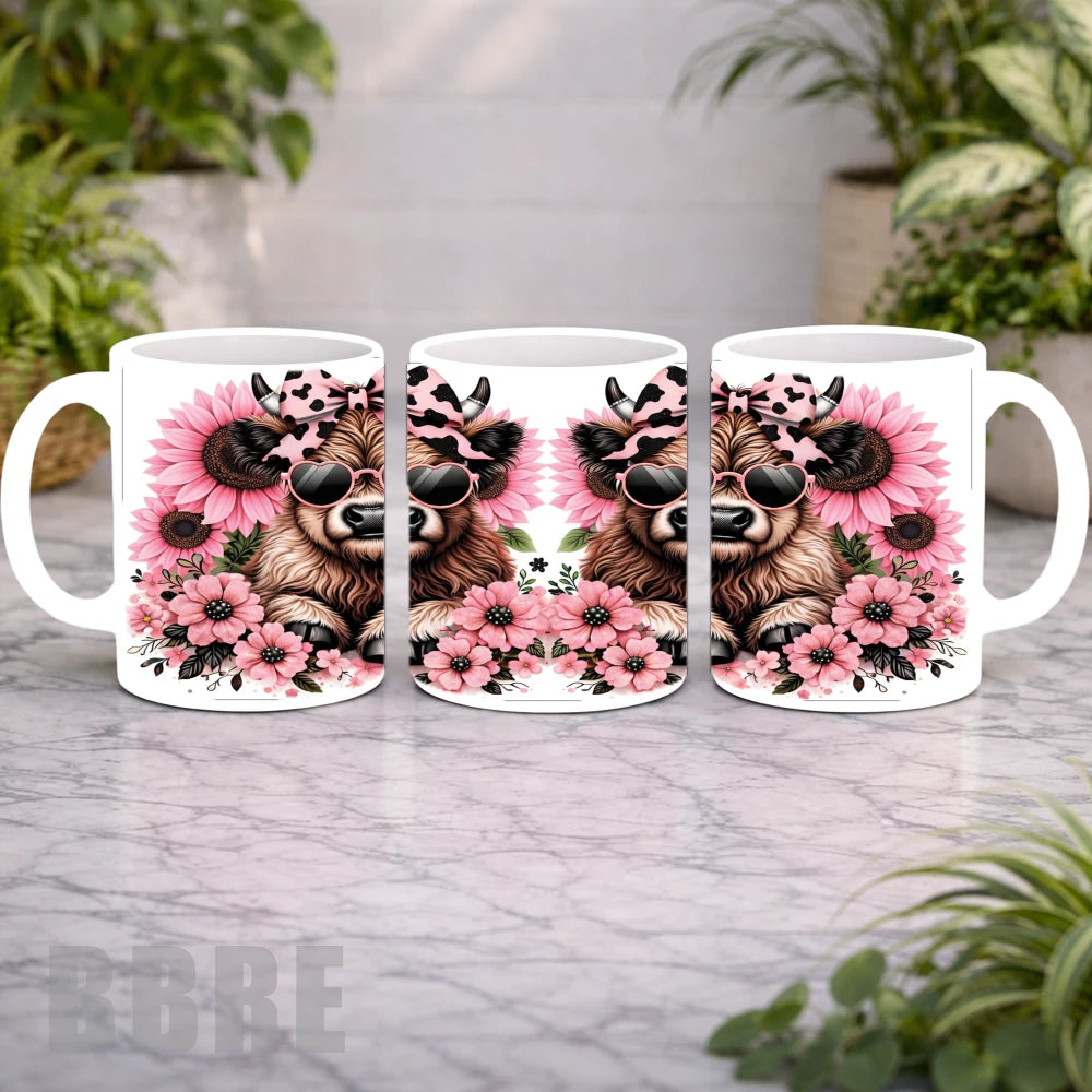 Floral Buffalo Mockup Product Photo