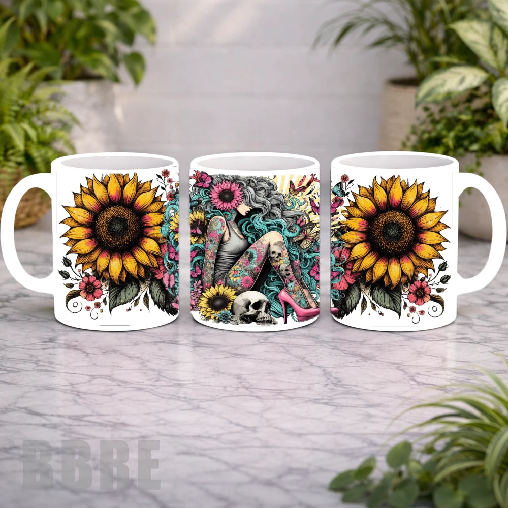 Floral High Heels Mockup Product Photo