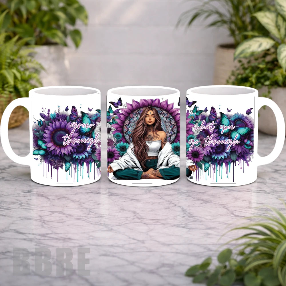 Meditative Butterfly Mockup Product Photo