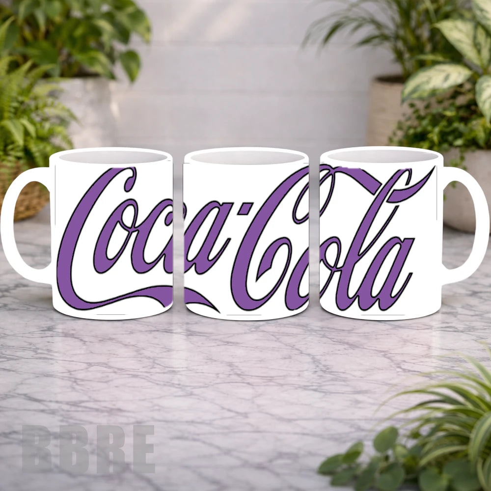 Coca-cola Purple Mockup Product Photo