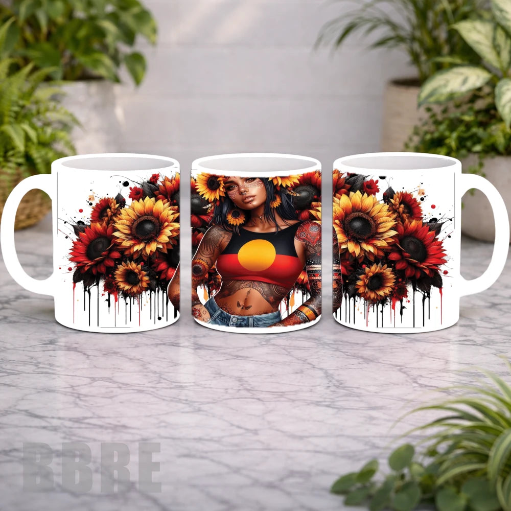 Sunflower Goddess Mockup Product Photo