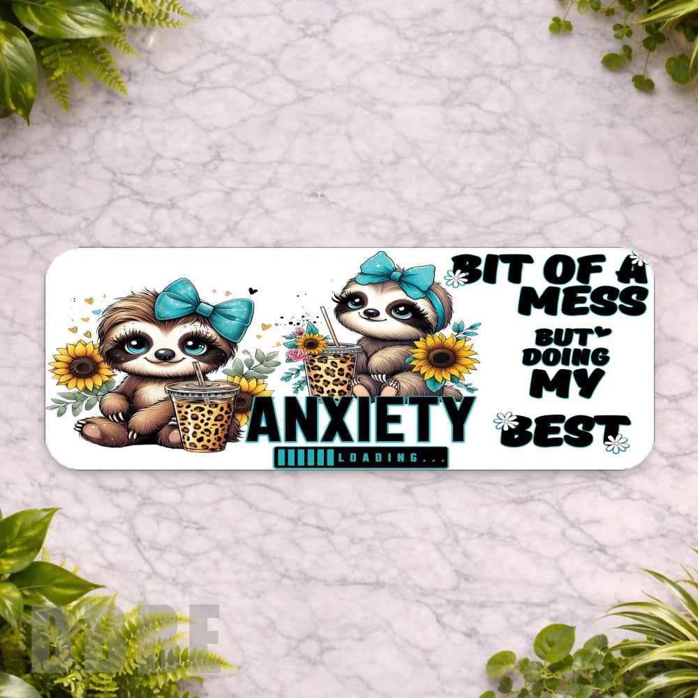 Sloth Anxiety Main Product Photo