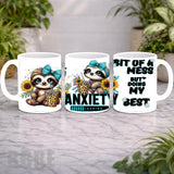 Sloth Anxiety Mockup Product Photo