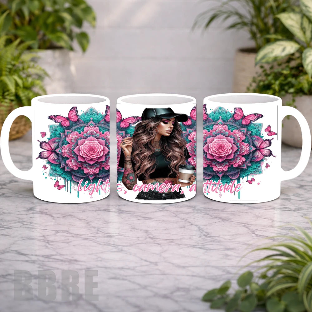 Attitude Floral Mockup Product Photo