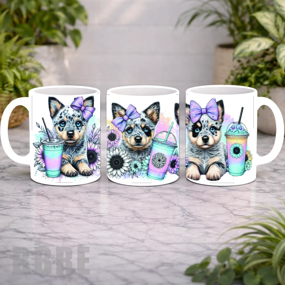 Puppy Trio Mockup Product Photo