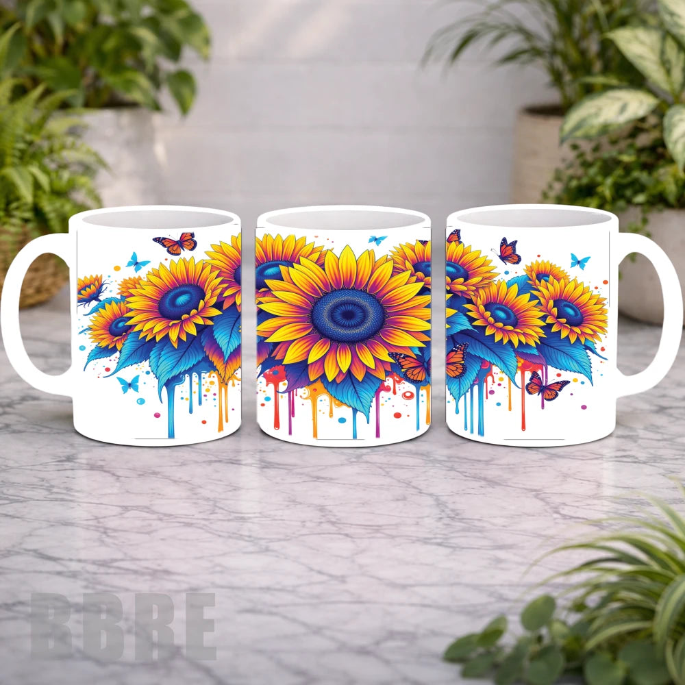 Sunflower Burst Mockup Product Photo