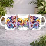 Floral Cow Mockup Product Photo