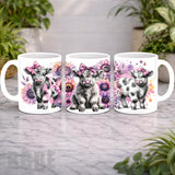 Floral Cows 2 Mockup Product Photo