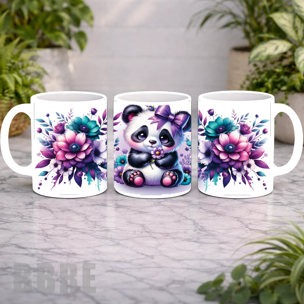 Panda Floral Mockup Product Photo