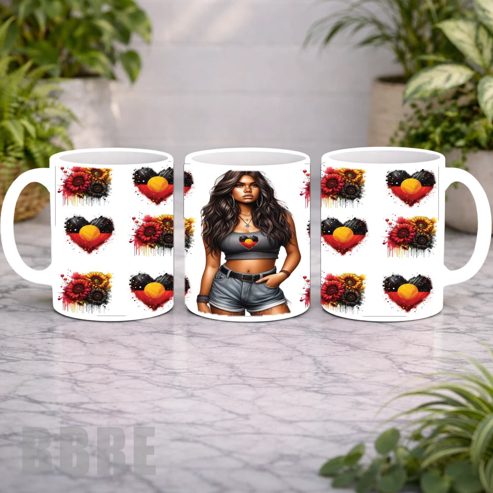 Heart Floral Mockup Product Photo