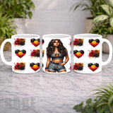 Heart Floral Mockup Product Photo