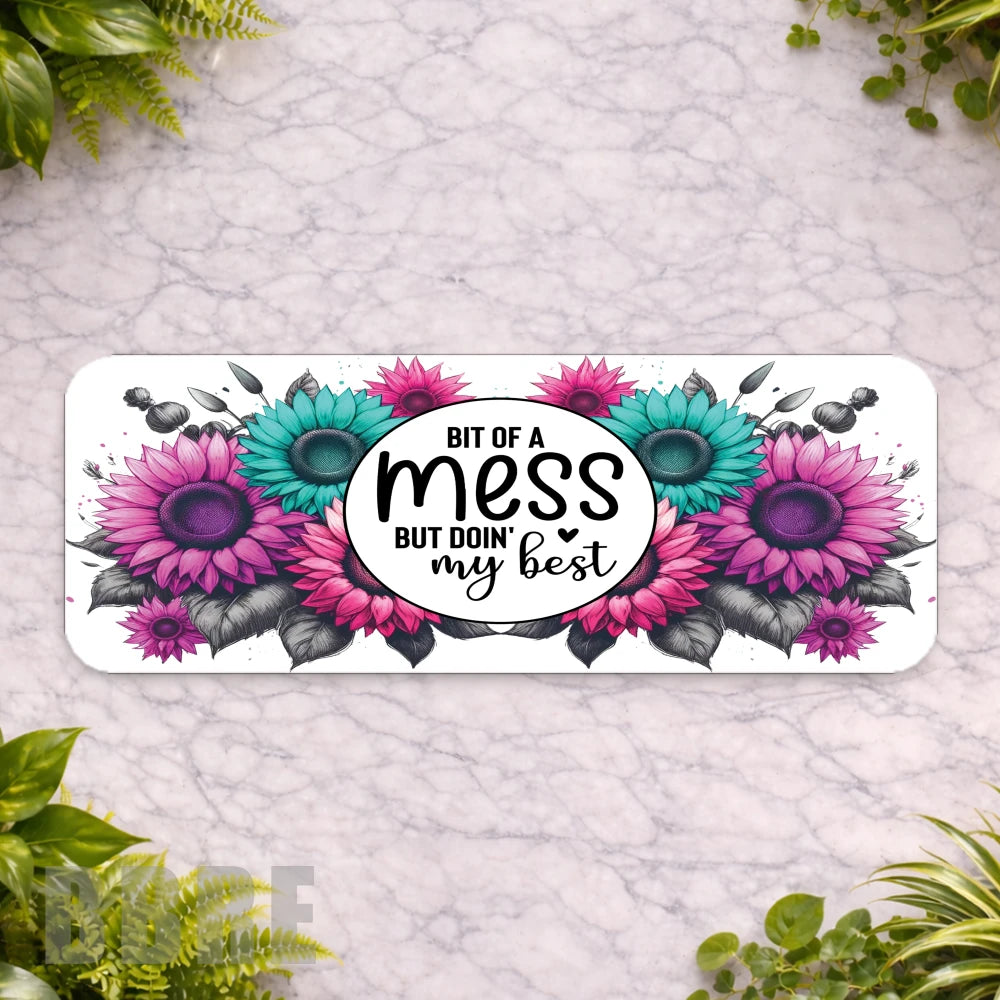 Floral Quote Main Product Photo