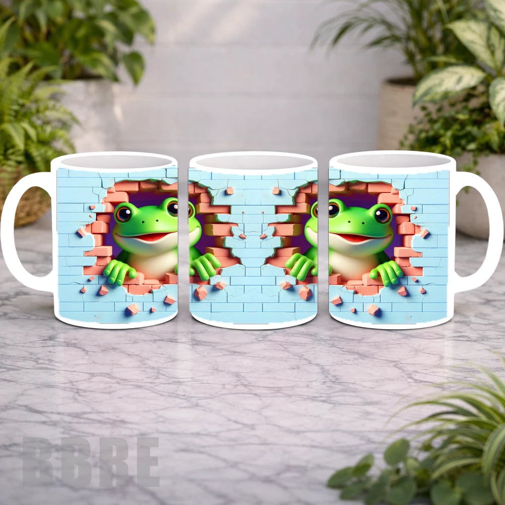 Frog Wall Mockup Product Photo
