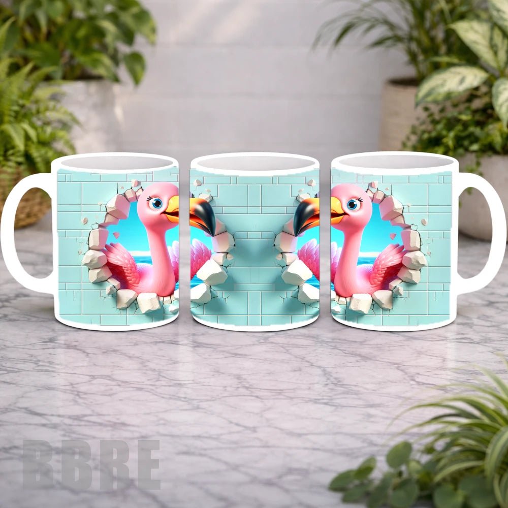 Flamingo Breakout Mockup Product Photo