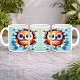 Owl Wall 2 Mockup Product Photo