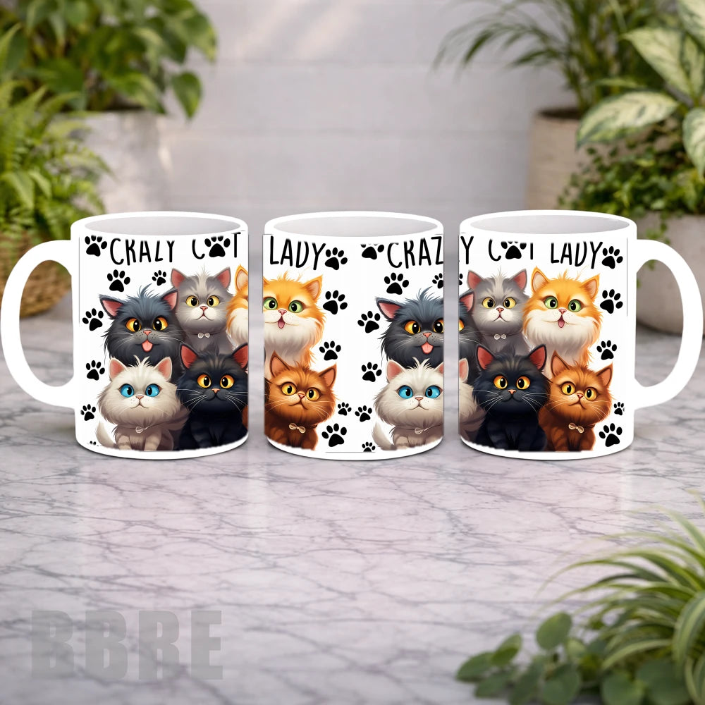 Crazy Cat Mockup Product Photo