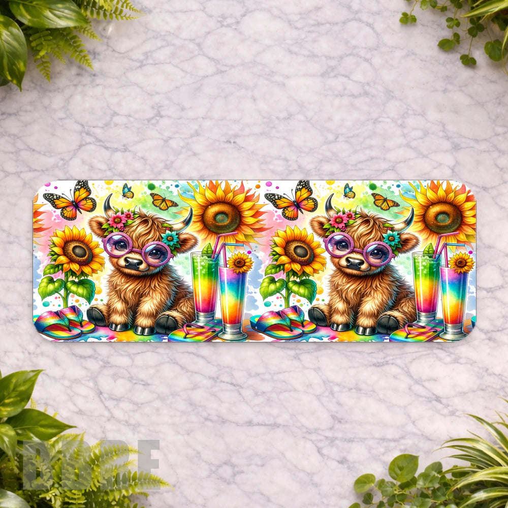 Sunny Highland Cow Main Product Photo