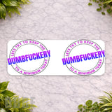 Dumbfuckery Wrap Main Product Photo