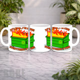 Fire Dumpster Mockup Product Photo