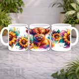 Highland Cow Mockup Product Photo