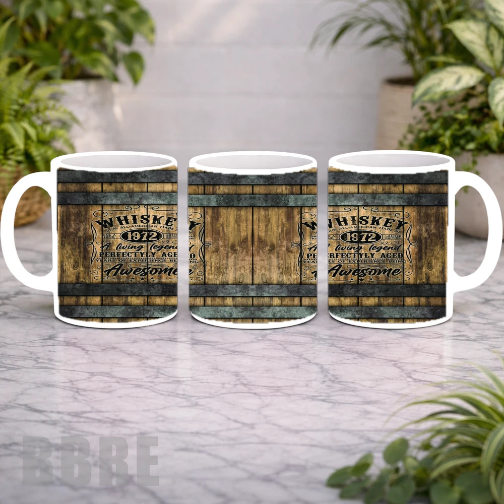 Whiskey Barrel Mockup Product Photo