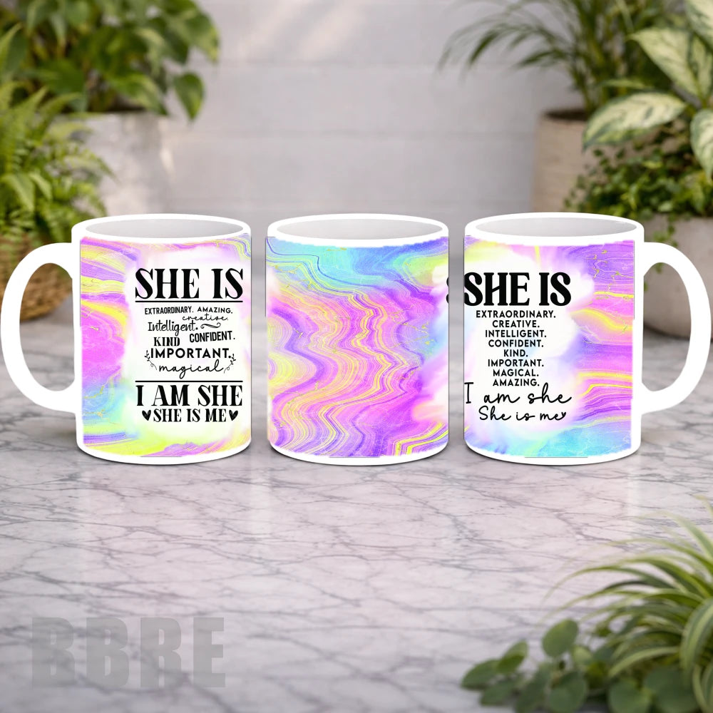 She Is Mockup Product Photo