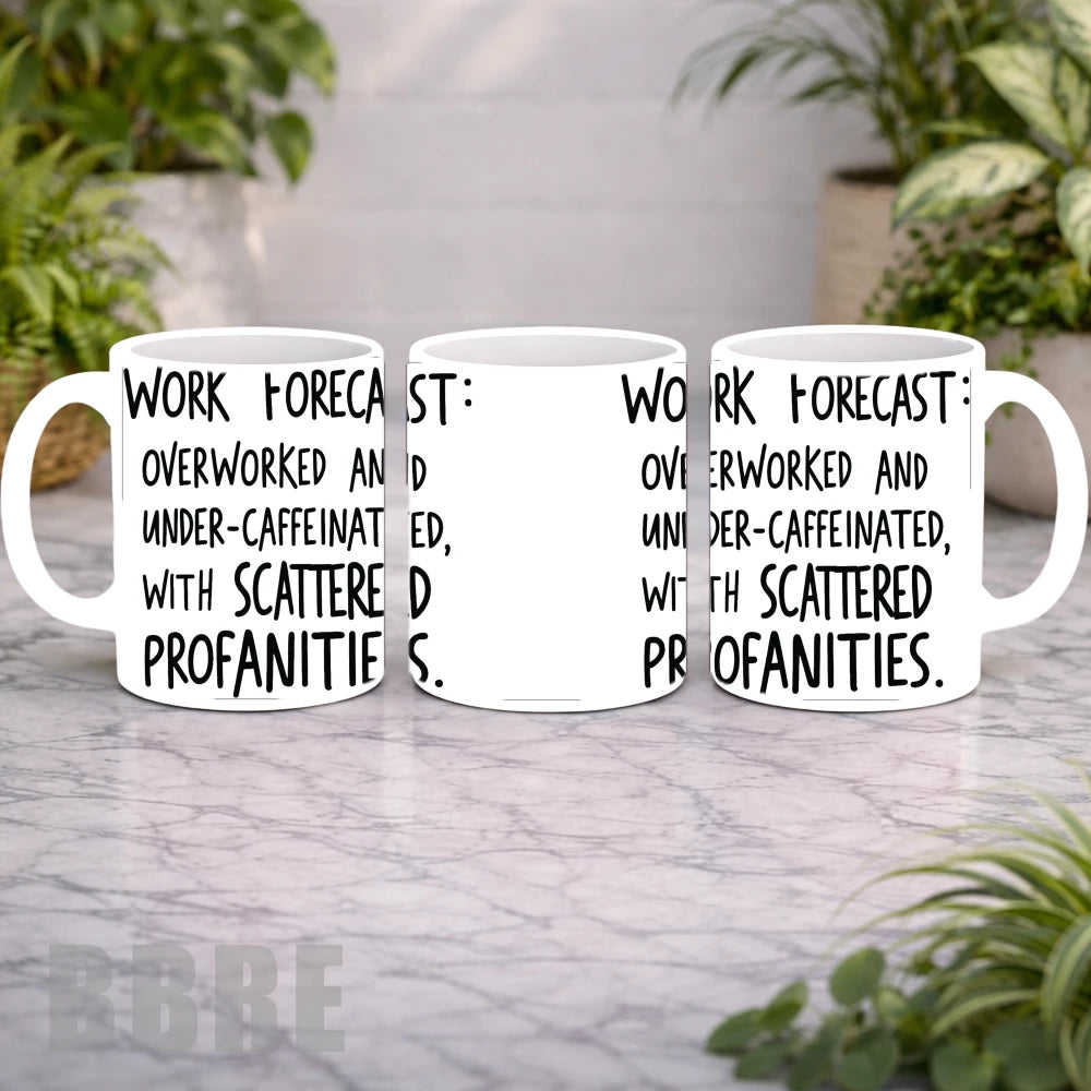 Work Forecast Mockup Product Photo