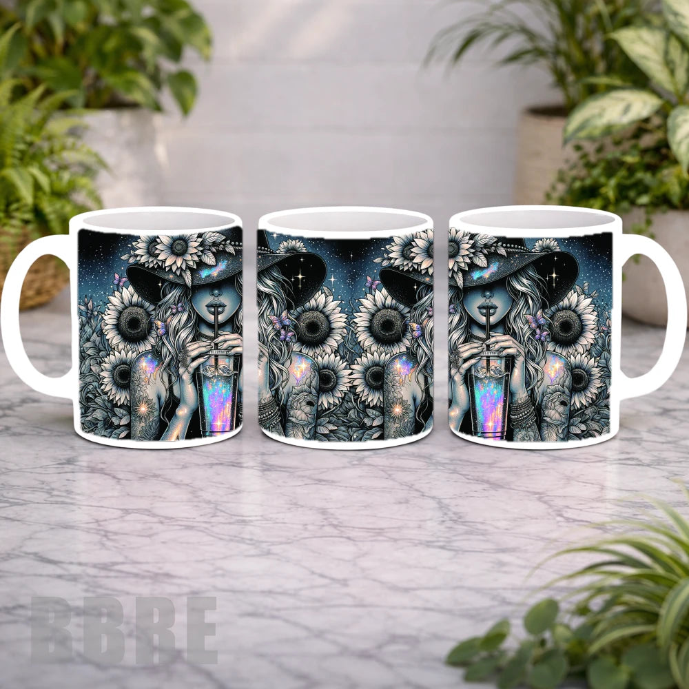 Floral Witch Mockup Product Photo