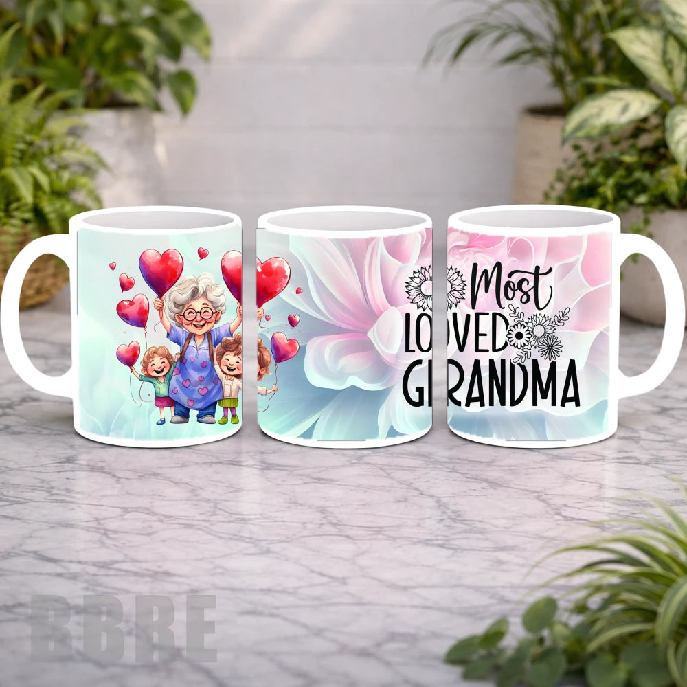 Loved Grandma Mockup Product Photo