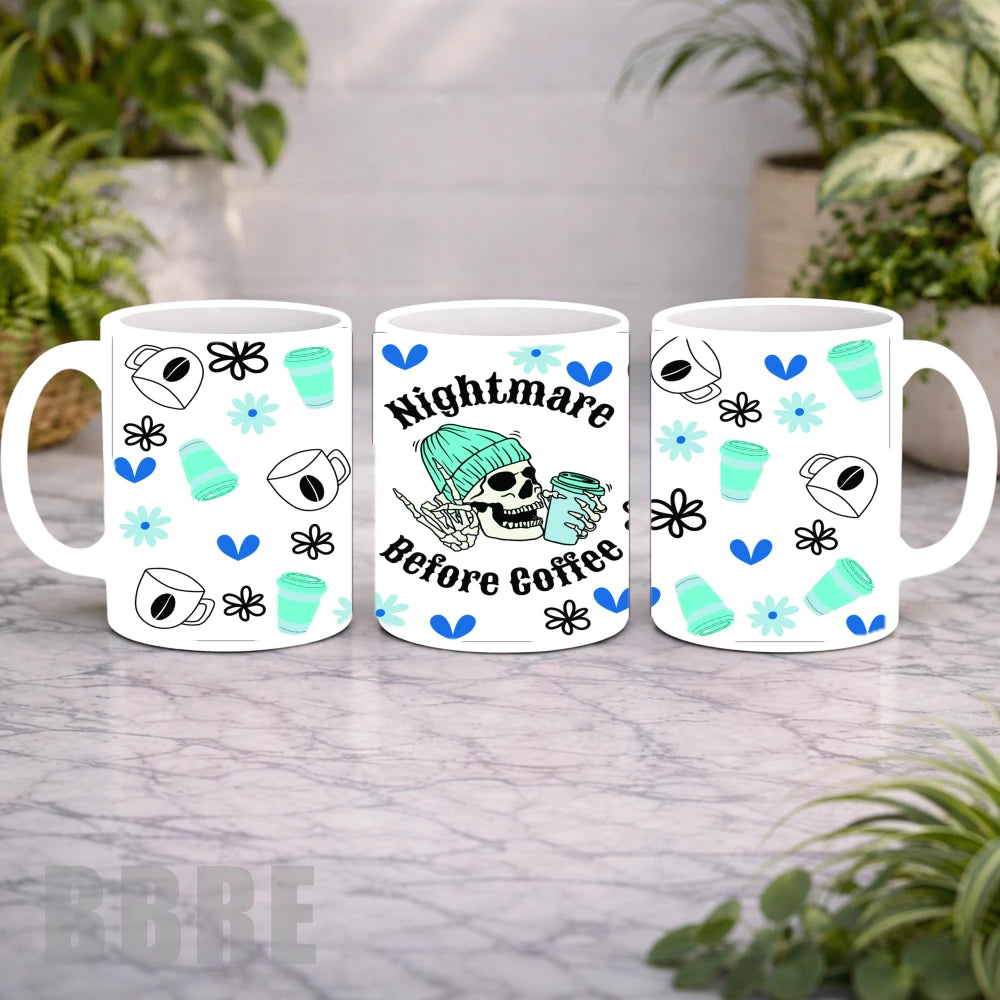 Coffee Skull Mockup Product Photo