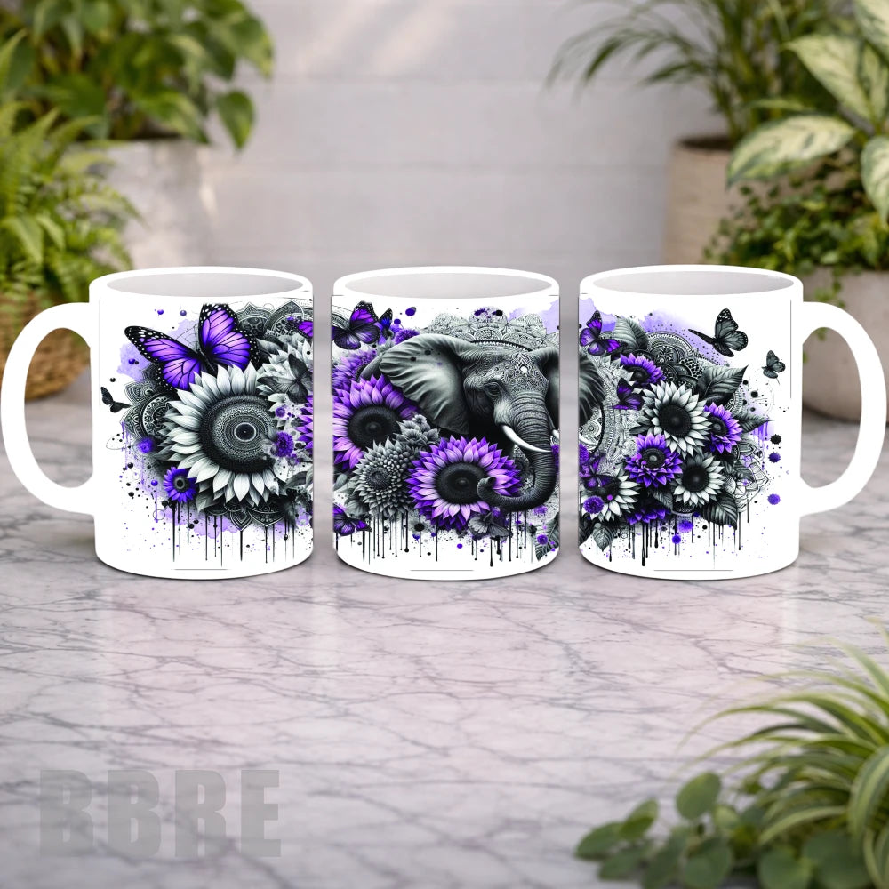 Elephant Floral Mockup Product Photo