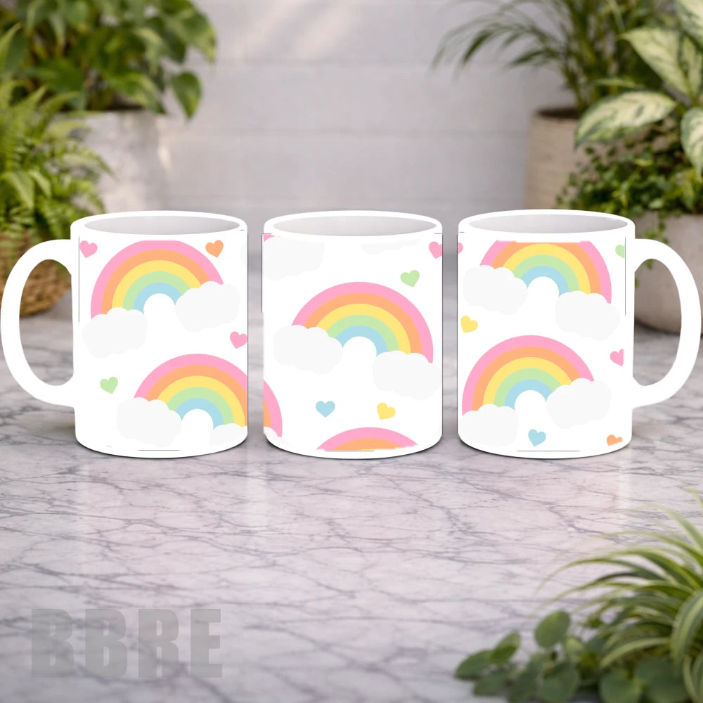 Rainbow Clouds Mockup Product Photo