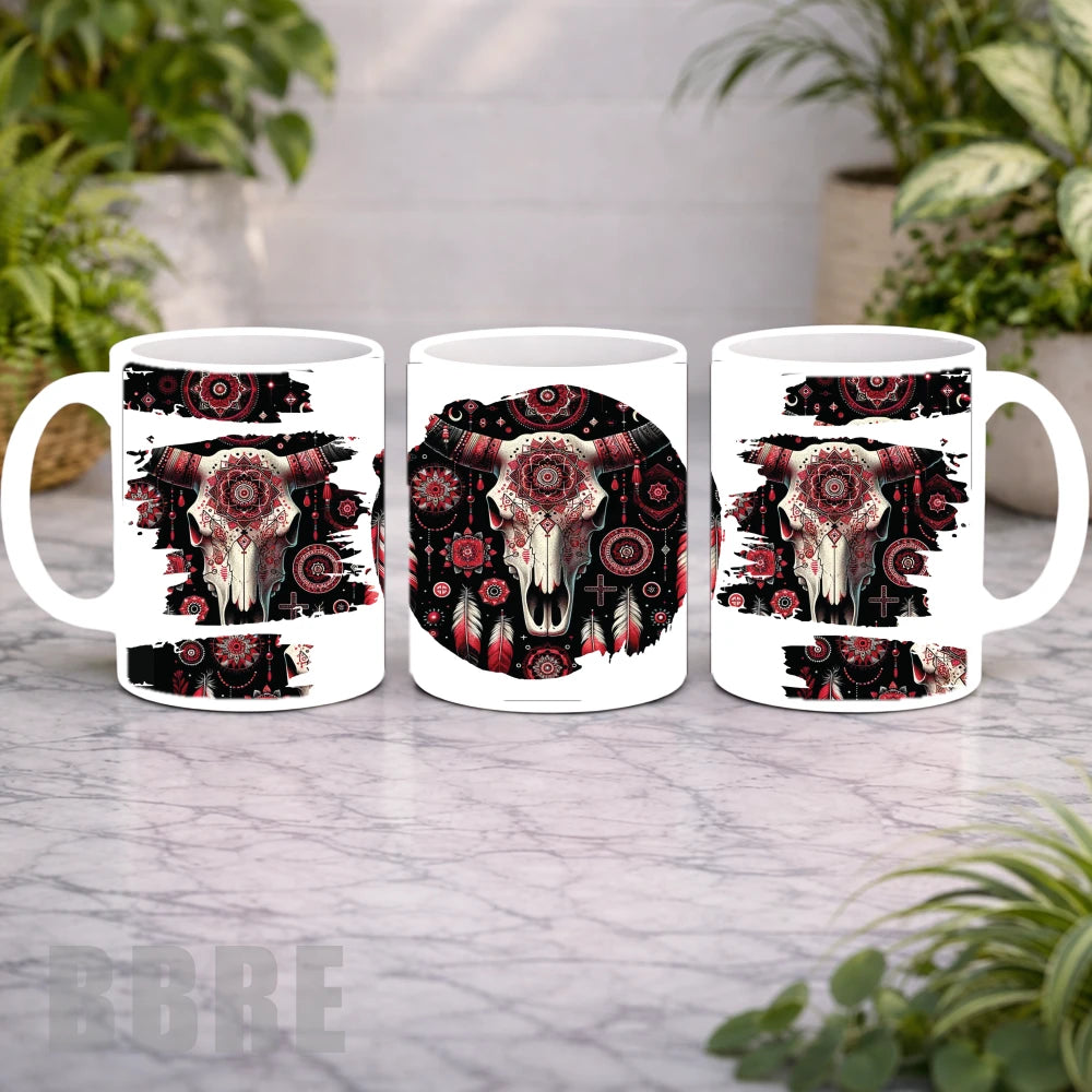 Floral Skull 8 Mockup Product Photo