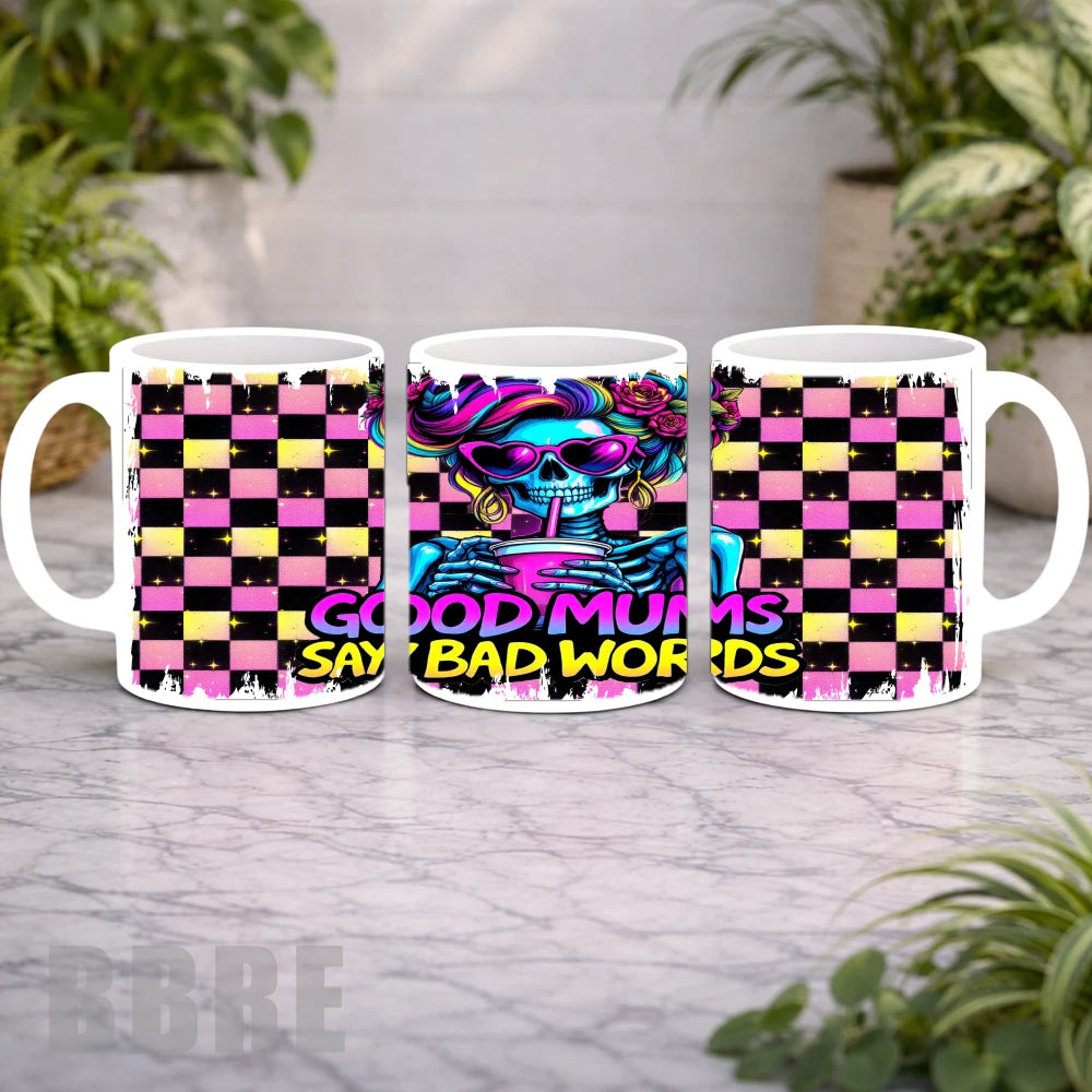 Colorful Skull Mockup Product Photo
