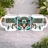 Tribal Bull Skull Mockup Product Photo