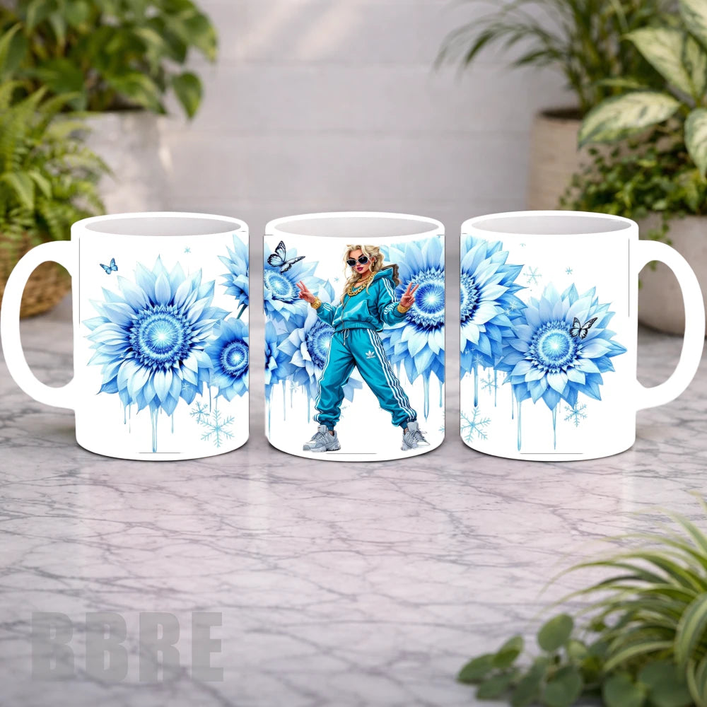 Frosty Blossom Mockup Product Photo