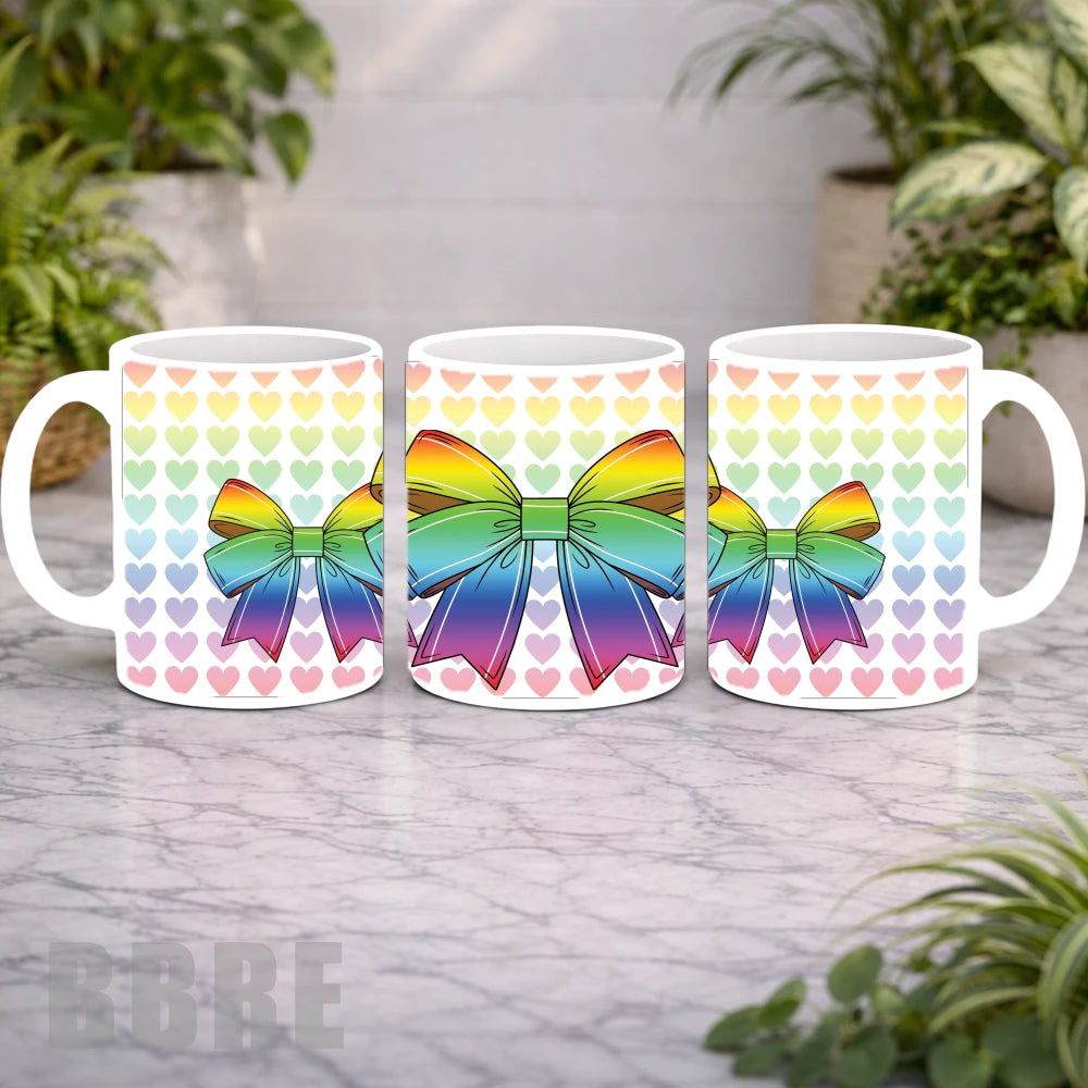 Rainbow Bows Mockup Product Photo