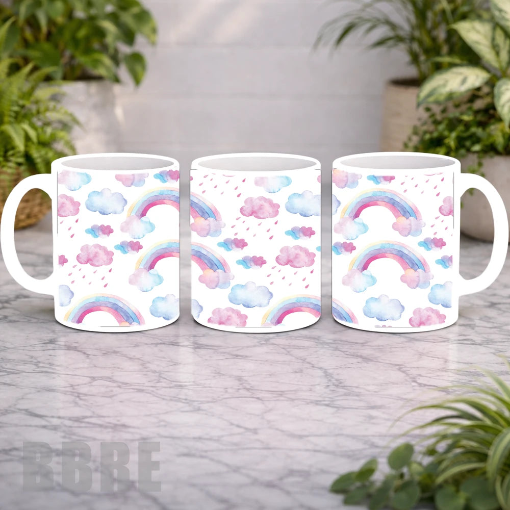 Rainbow Clouds 2 Mockup Product Photo