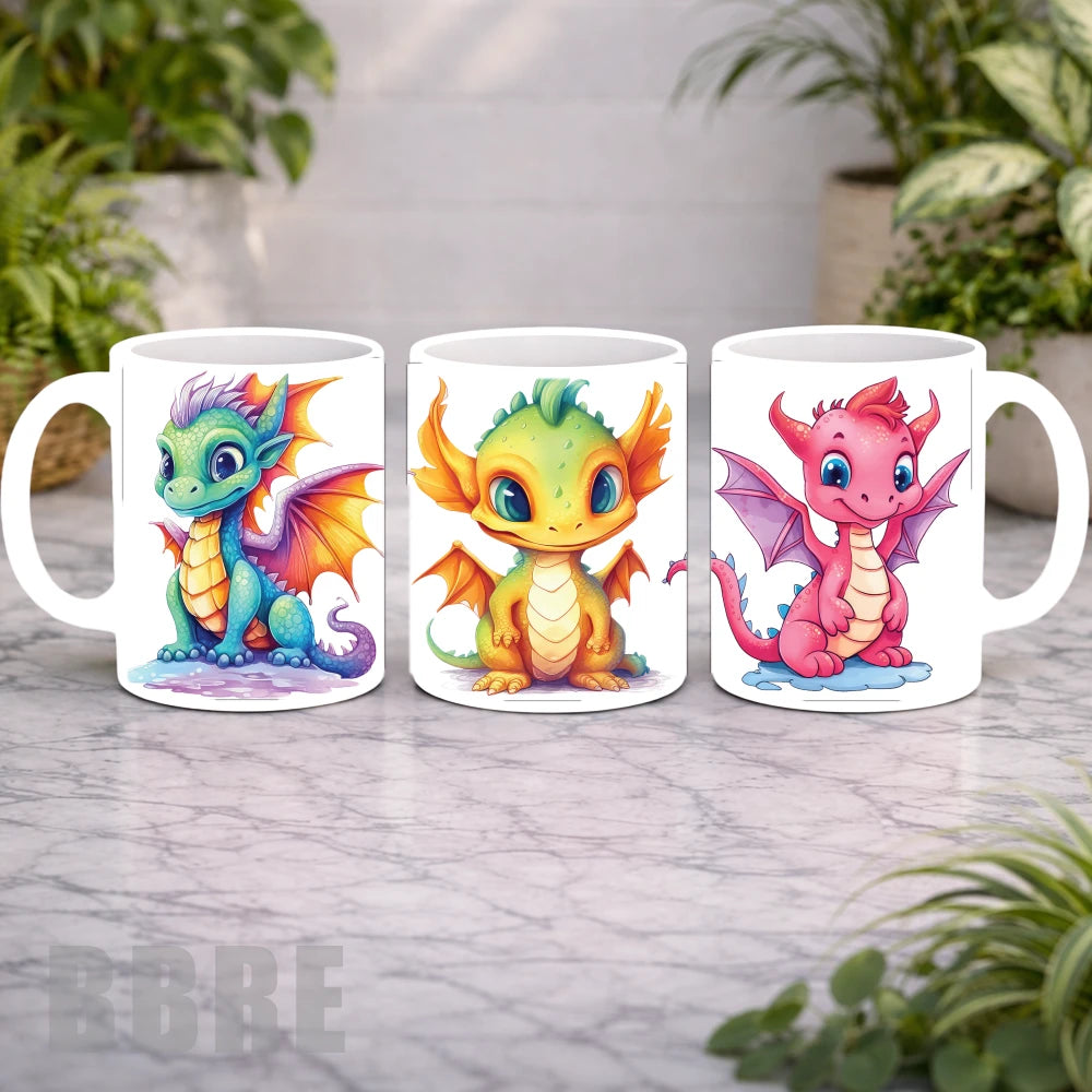 Cute Dragons Mockup Product Photo