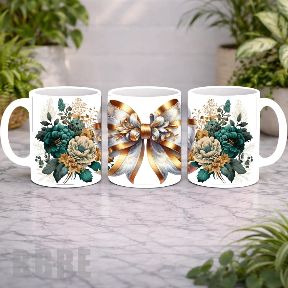 Floral Bow Mockup Product Photo