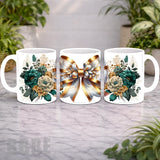 Floral Bow Mockup Product Photo