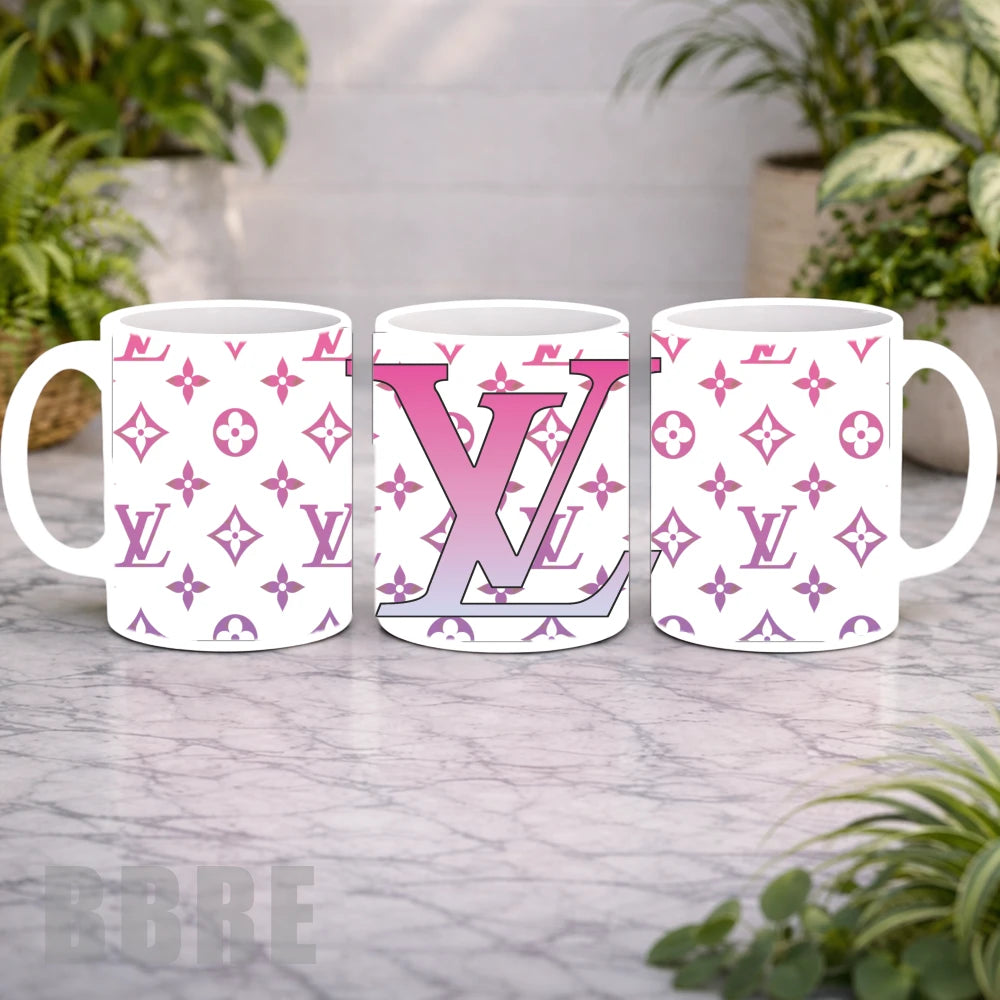 Pink Monogram Mockup Product Photo