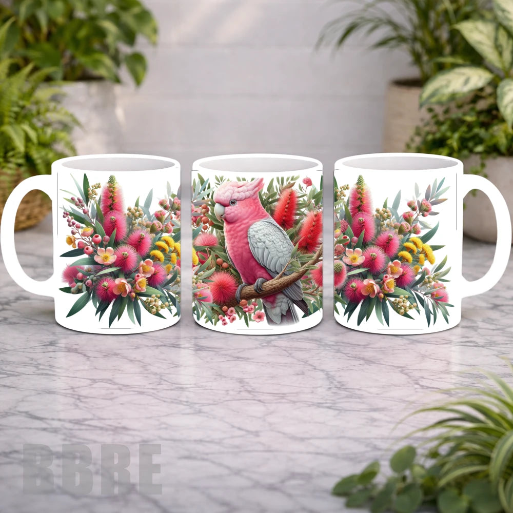 Floral Cockatoo Mockup Product Photo