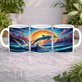 Dolphin Sunset 3 Mockup Product Photo