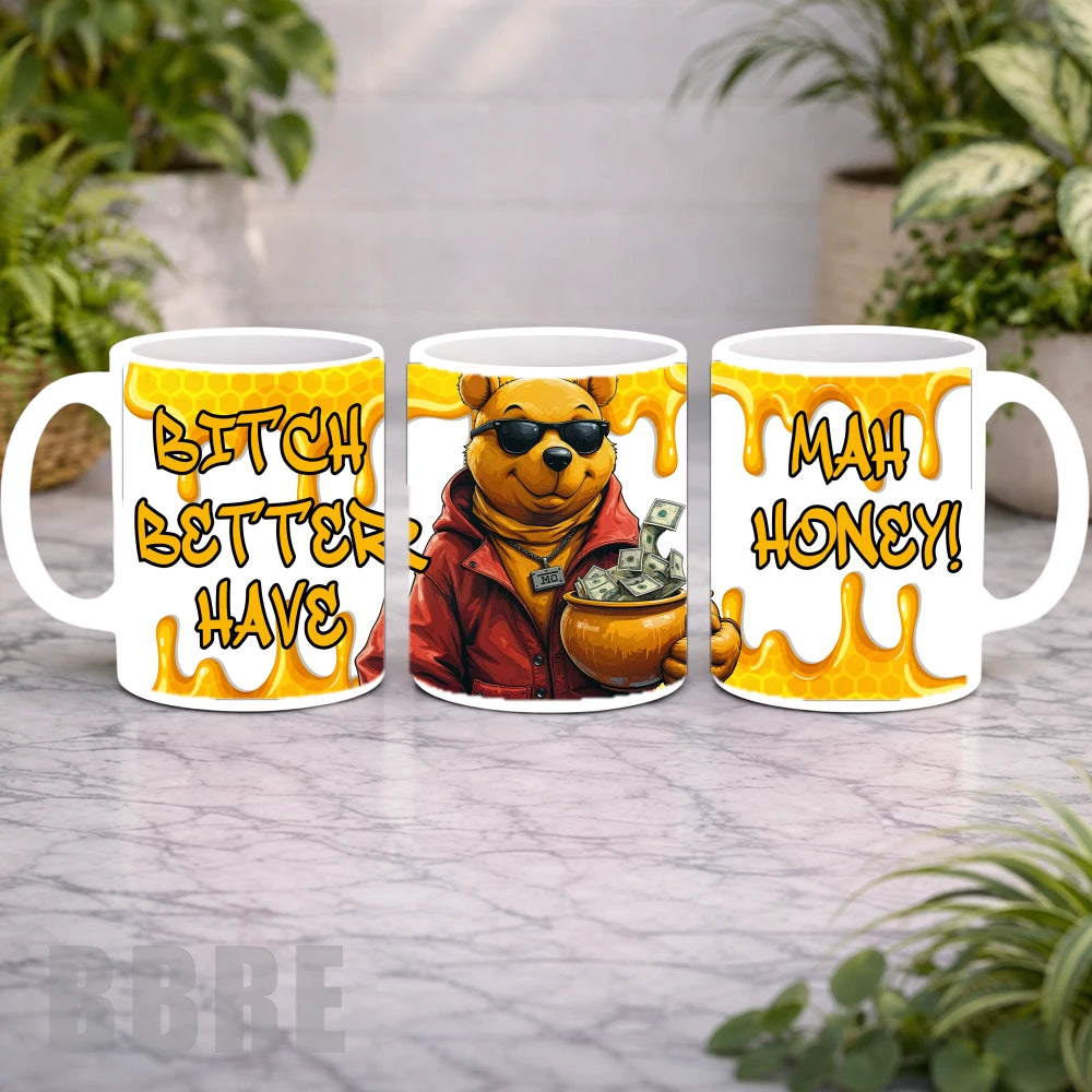 Honey Bear 3 Mockup Product Photo