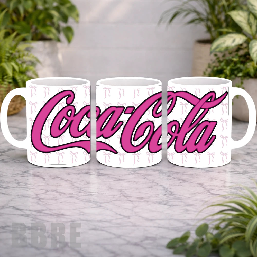 Coca-cola Pink Mockup Product Photo