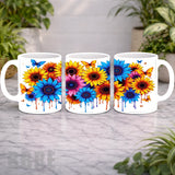 Colorful Sunflowers Mockup Product Photo