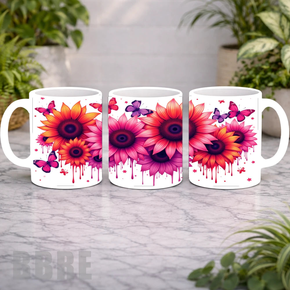 Floral Butterflies Mockup Product Photo