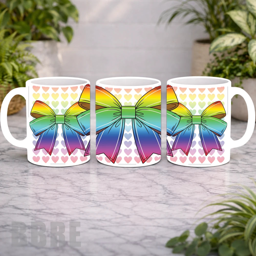 Rainbow Bows 2 Mockup Product Photo